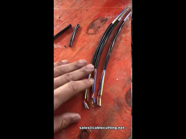 Mesin Kupas Sarung Kabel Automatik Dua Lapisan - Efisien & Tepat
