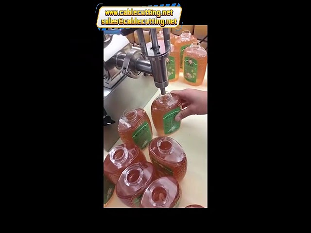 Mesin Pengisi Automatik HSmall: Untuk Minuman Berkarbonat, Detergen, Silikon & Pes Mascara Pekat