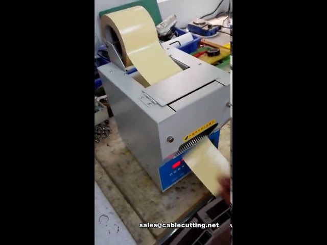 Dispenser Pita Elektrik Lebar 100mm - Pita Kuning untuk Pemprosesan Wayar