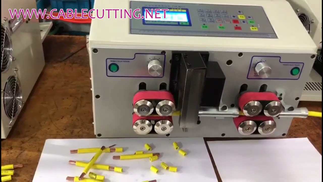 Mesin Pembuat Kabel Besar & Pemprosesan Automatik – Potong, Tanggalkan, Proses