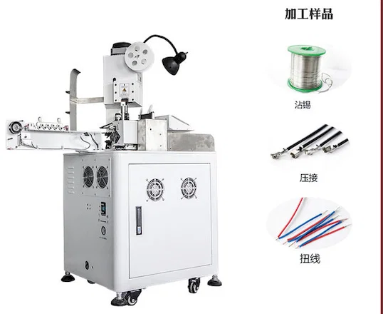Mesin Tinning & Memutar Kabel Sisi Automatik WPM-151T - Mesin Kelim Wayar Automatik