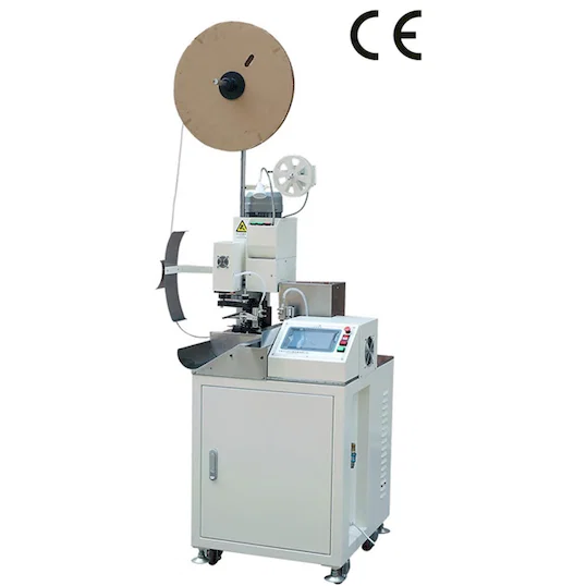 Mesin Pemotong, Pelucut, Pusing & Krimp Wayar Automatik WPM-158 - Mesin Kelim Terminal Auto