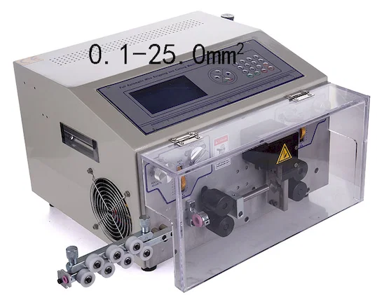 Mesin Pelucutan Pemotong Wayar Automatik 25mm² WPM-MAX2-25 - Mesin Penjalur Wayar Automatik